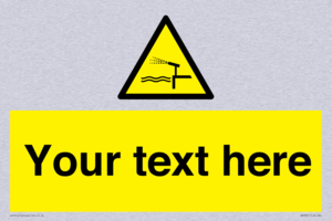 Custom warning water cannon